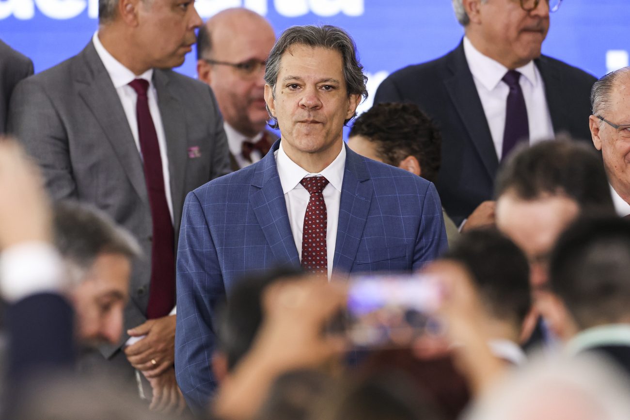 Fernando Haddad, ministro da Fazenda, falou sobre a isenção de IOF em títulos voltados ao agronegócio e à construção civil- Foto: Marcelo Camargo/Agência Brasil/ND