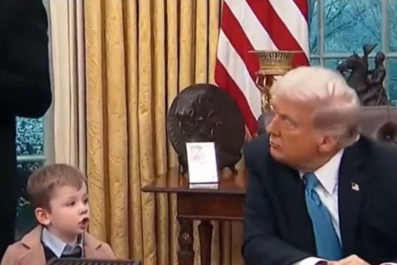 Filho de Elon Musk pede que Donald Trump cale a boca na Casa Branca