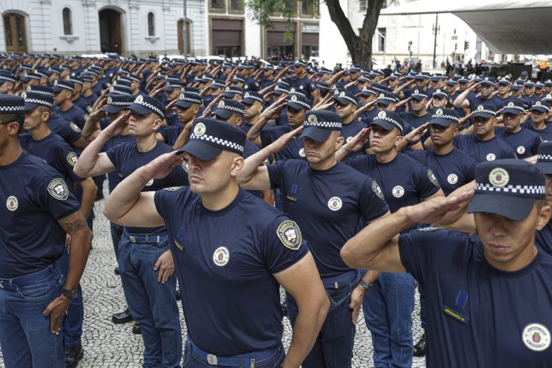 Guardas municipais de São Paulo