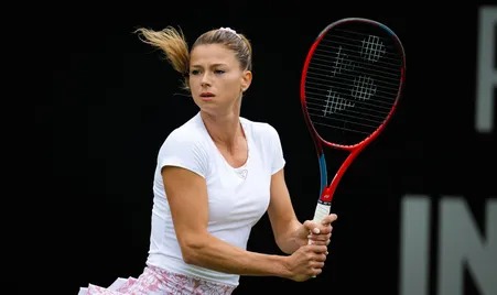 Italiana teve auge na carreira entre 2021 e 2023 – Foto: Instagram @Camila_Giorgi_official ND