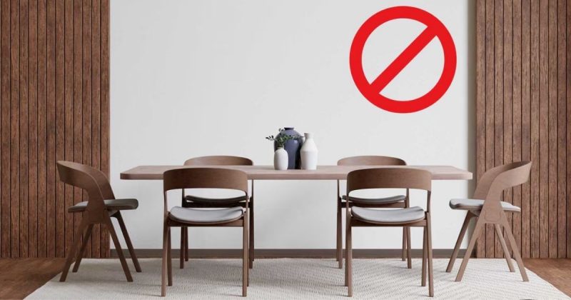 Mesa de jantar grande pode ser substituída por modelos compactos 