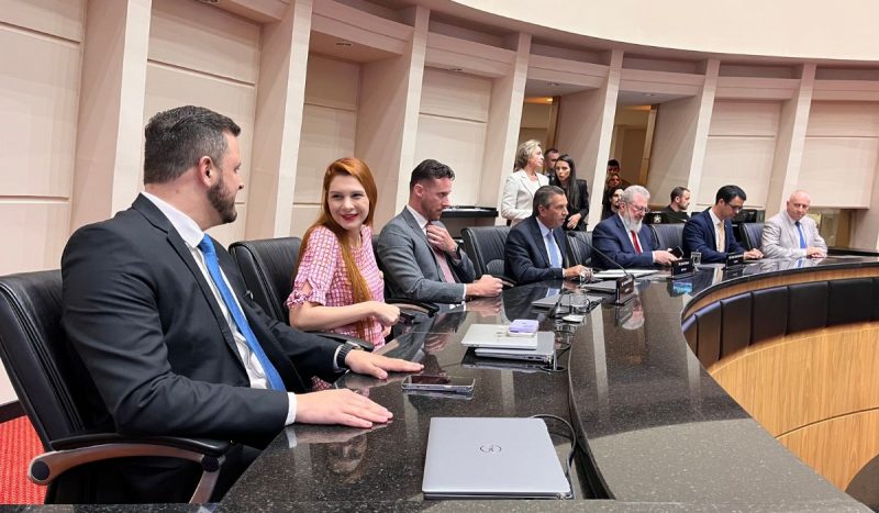 Mesa diretora da Alesc foi definida em vota&ccedil;&atilde;o no Plen&aacute;rio Osni R&eacute;gis neste s&aacute;bado (1&ordm;) – Foto: Thiago da Luz/Alesc/ND