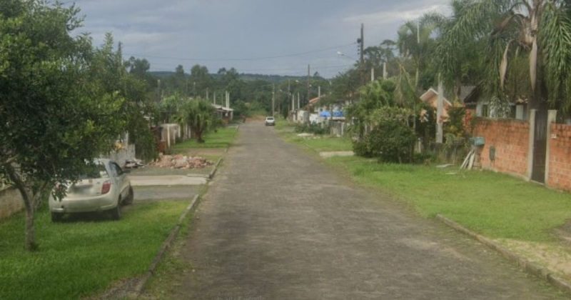 Rua no bairro Renascer em Criciúma