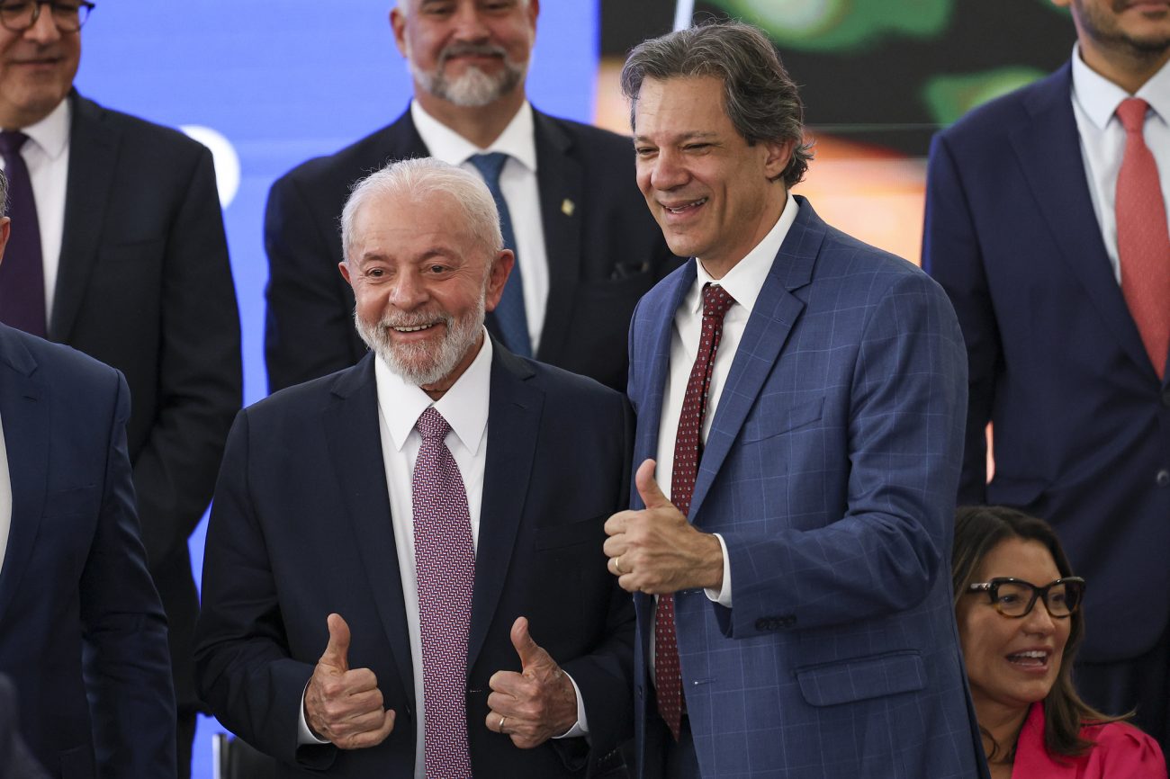 Presidente Lula (PT) e o ex-ministro da Fazenda, Fernando HaddadFoto: Marcelo Camargo/Agência Brasil/ND Mais