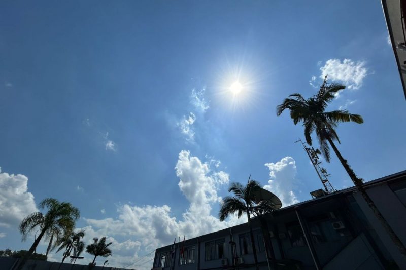 Sensação de calor chegou a 52º C em Joinville