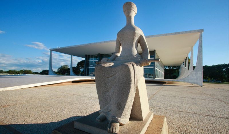 Fachada do STF em Brasília