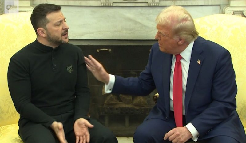 Zelensky e Trump trocaram farpas em reunião na Casa Branca