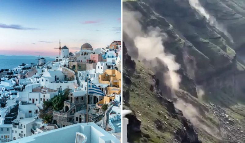 Série de terremotos em Santorini deixaram Grécia em estado de emergência