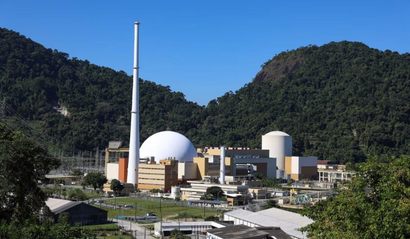 Foto da Central Nuclear Almirante Álvaro Alberto, em Angra dos Reis 