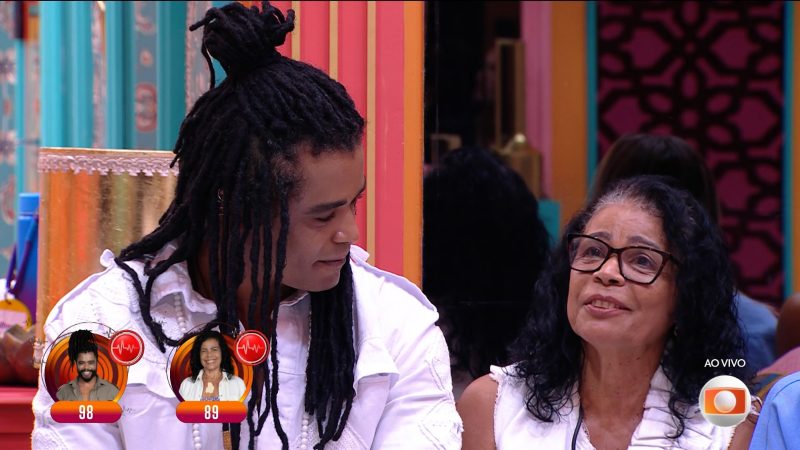 Vilma e Diogo no BBB 25