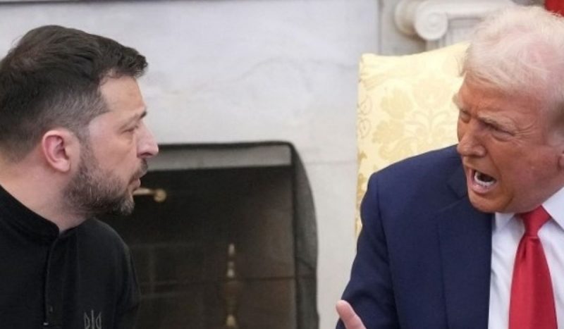 Zelensky e Trump discutiram sobre o posicionamento dos EUA no fim da guerra na Ucrânia