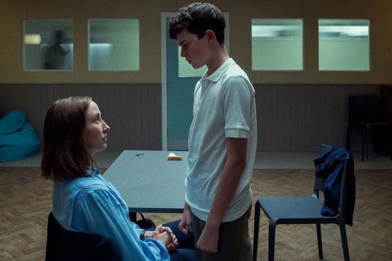 Cena da série Adolescência, da Netflix