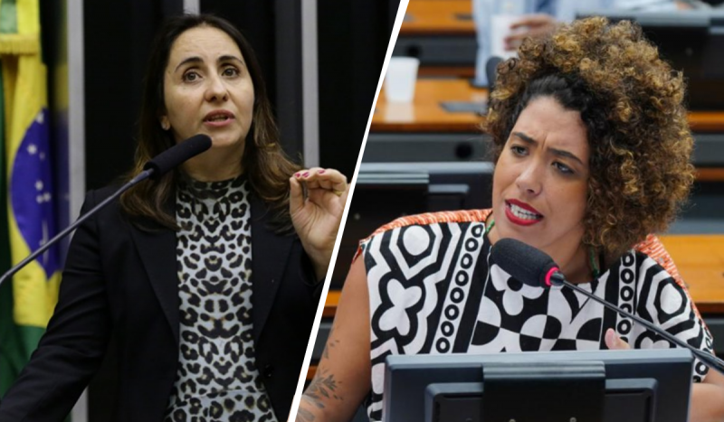 Projeto das novas regras para emendas parlamentares foi duramente criticado pelas deputadas Adriana Ventura (Novo/SP) e Talíria Petrone (PSOL-RJ) - Foto: Câmara dos Deputados/Reprodução/ND