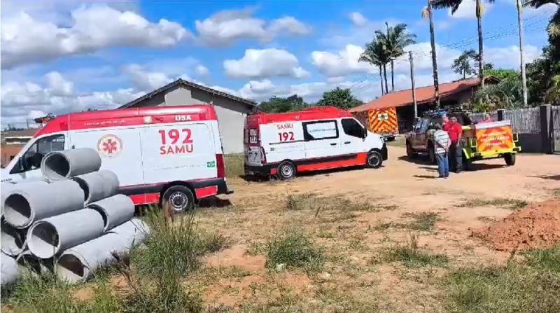 Ambulâncias acionadas para atender menino de 2 anos que se afogou