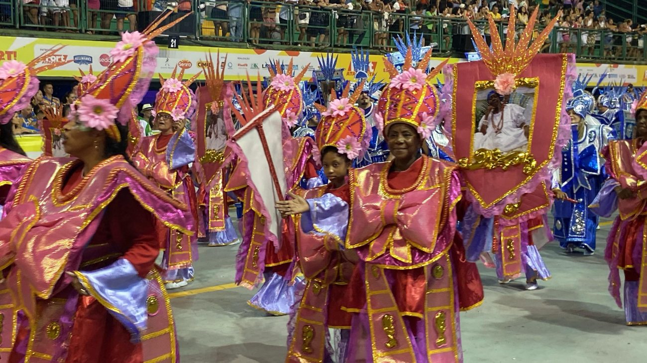 Ala da Jardim das Palmeiras no Carnaval de Florianópolis - Gabriela Ferrarez/ND