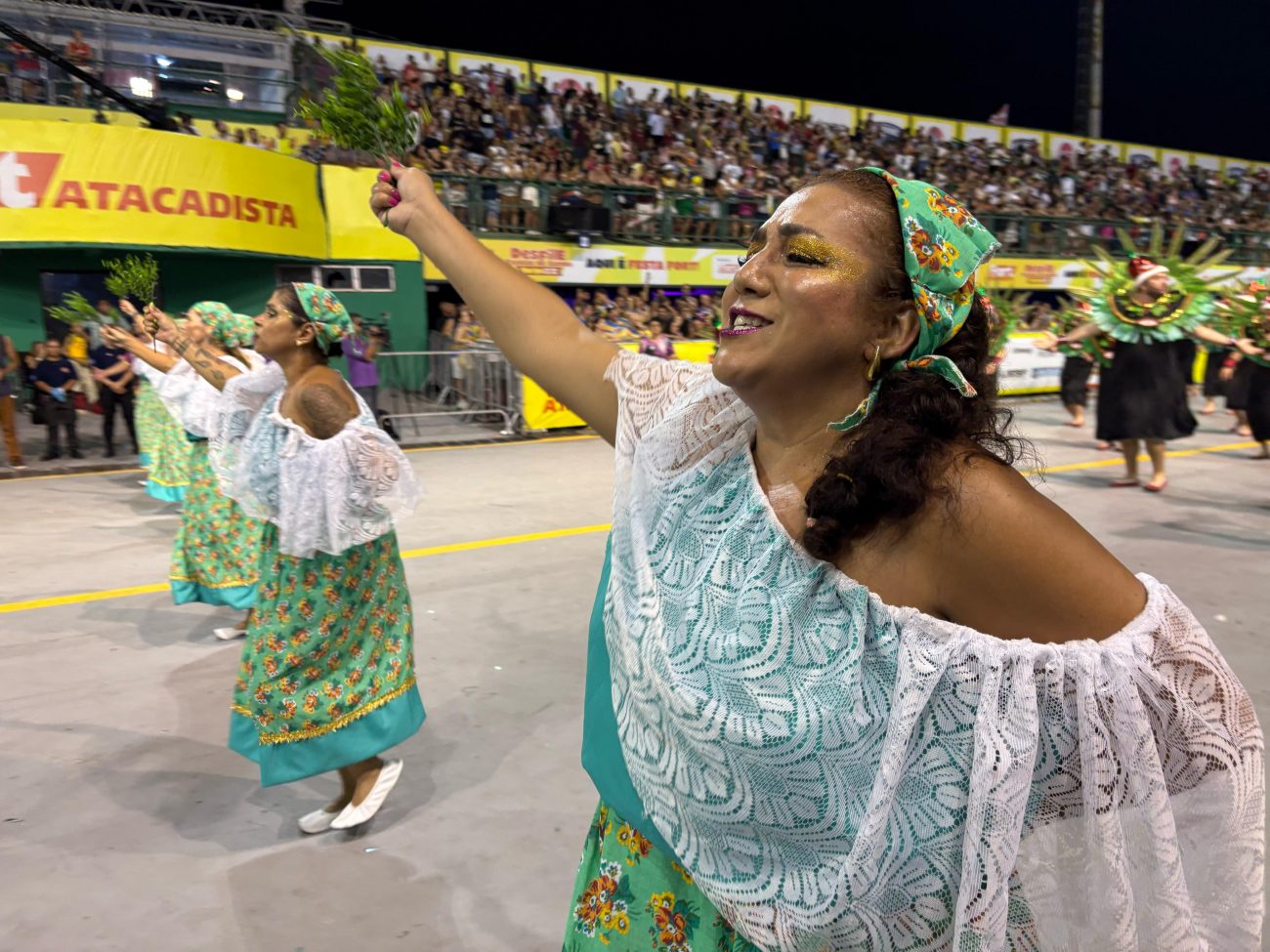 Ala da União da Ilha da Magia no Carnaval 2025 - Vivian Leal/ND