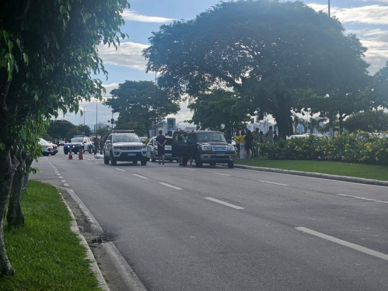 Mulher morreu atropelada atropelada próximo à manifestação por caminhonete 