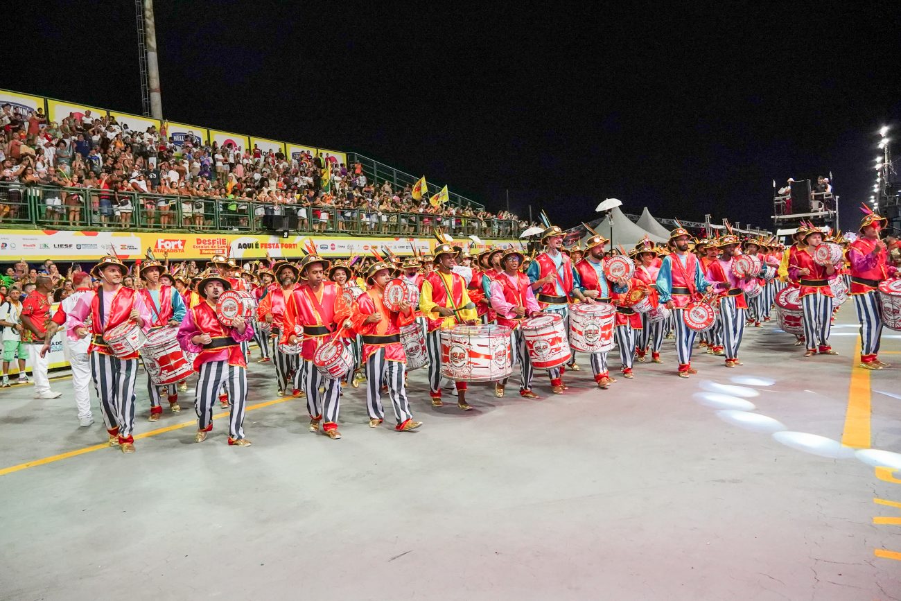 Bateria da Consulado no Carnaval 2025, em Florianópolis - Mafalda Press/ND