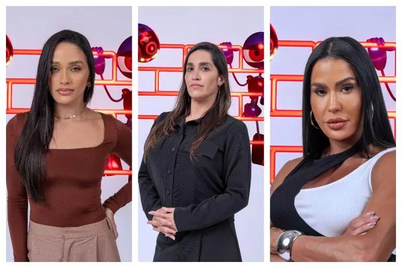 Eva, Daniele e Gracyanne estão no Paredão do BBB 25