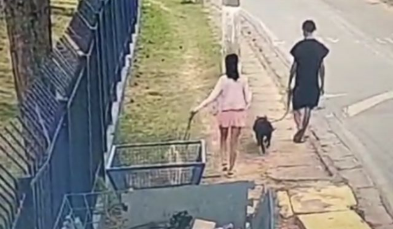 MC Corre Kid e namorada passeando momentos antes do acidente