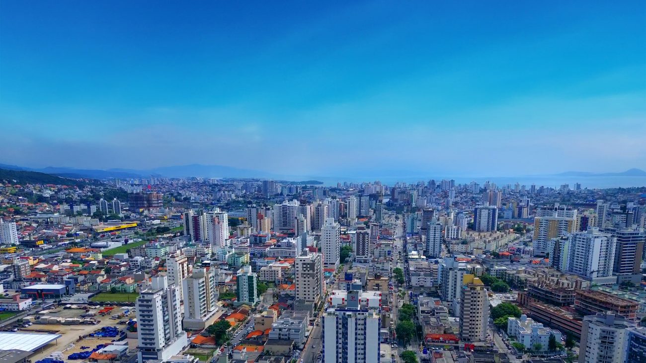 Imagem aérea do município de São José