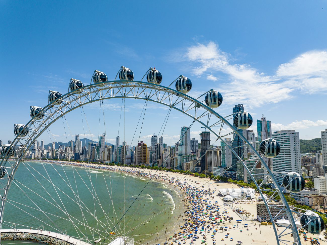 Caça aos ovos será neste fim de semana de Páscoa na FG Big WheelFoto: @drone.cyrillo/FG Big Wheel/ND Mais