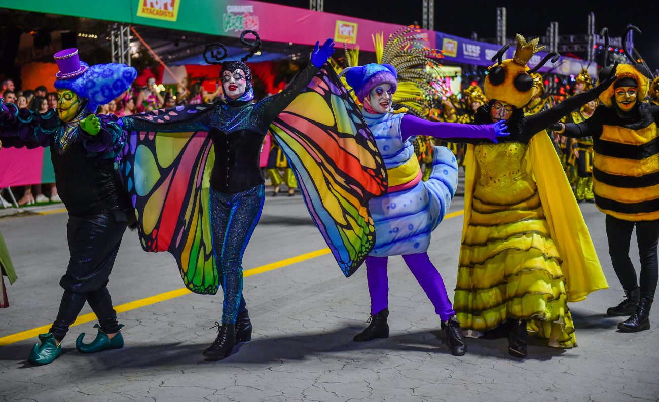 Fauna representada no enredo da Consulado no Carnaval 2025 - Mafalda Press/ND