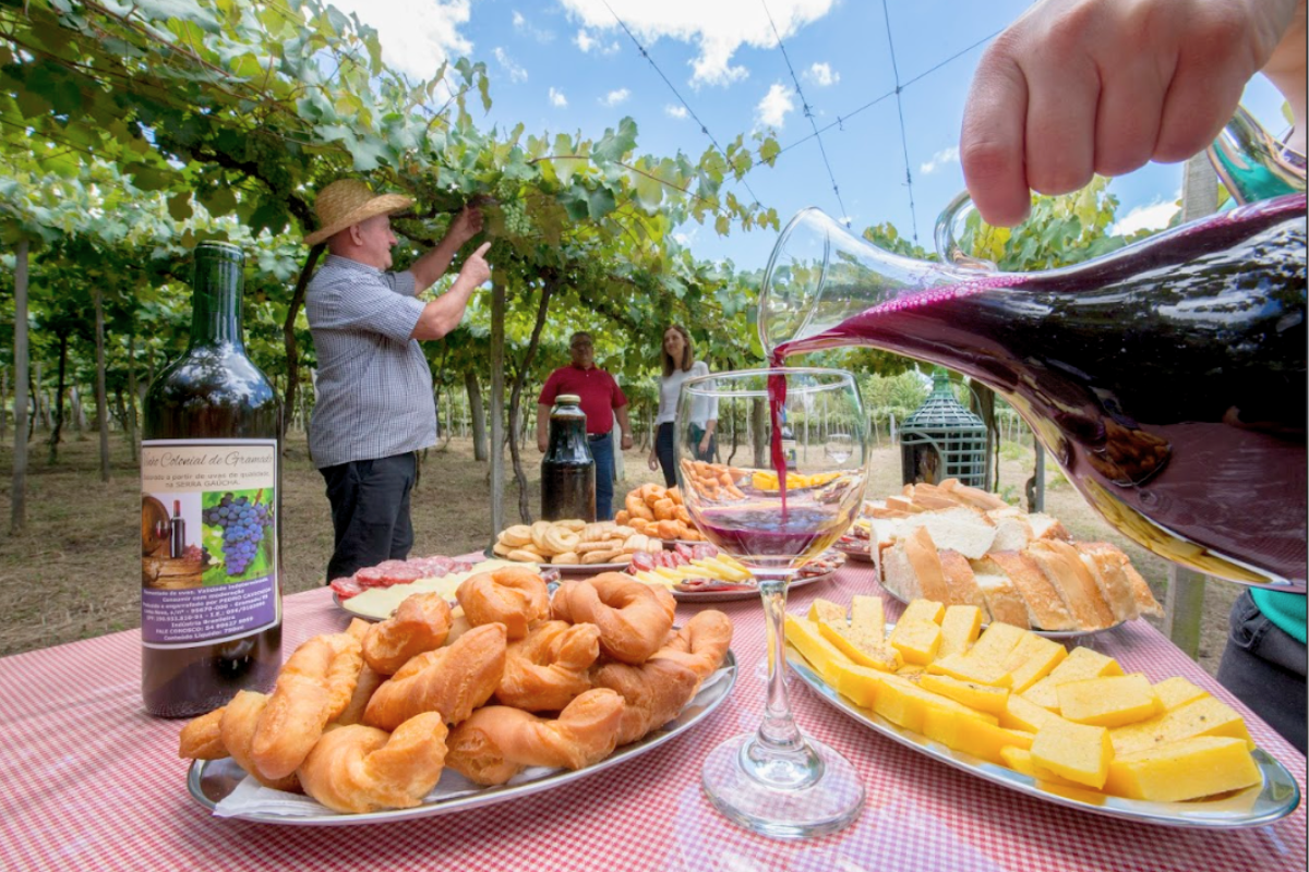 A visita pode ser, em alguns casos, acompanhada por quitutes tradicionais, feitos em casa - Rafael Cavalli