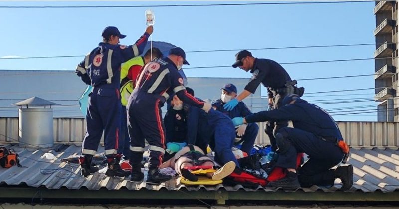Choque elétrico em telhado mata homem em Braço do Norte