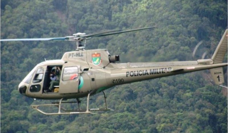 Suspeito atirou contra helicóptero da PM em Campo Belo do Sul e levou a pior