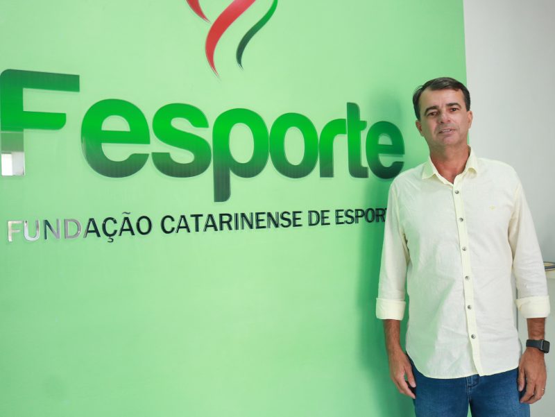 Jeferson Ramos Batista é o presidente da Fesporte