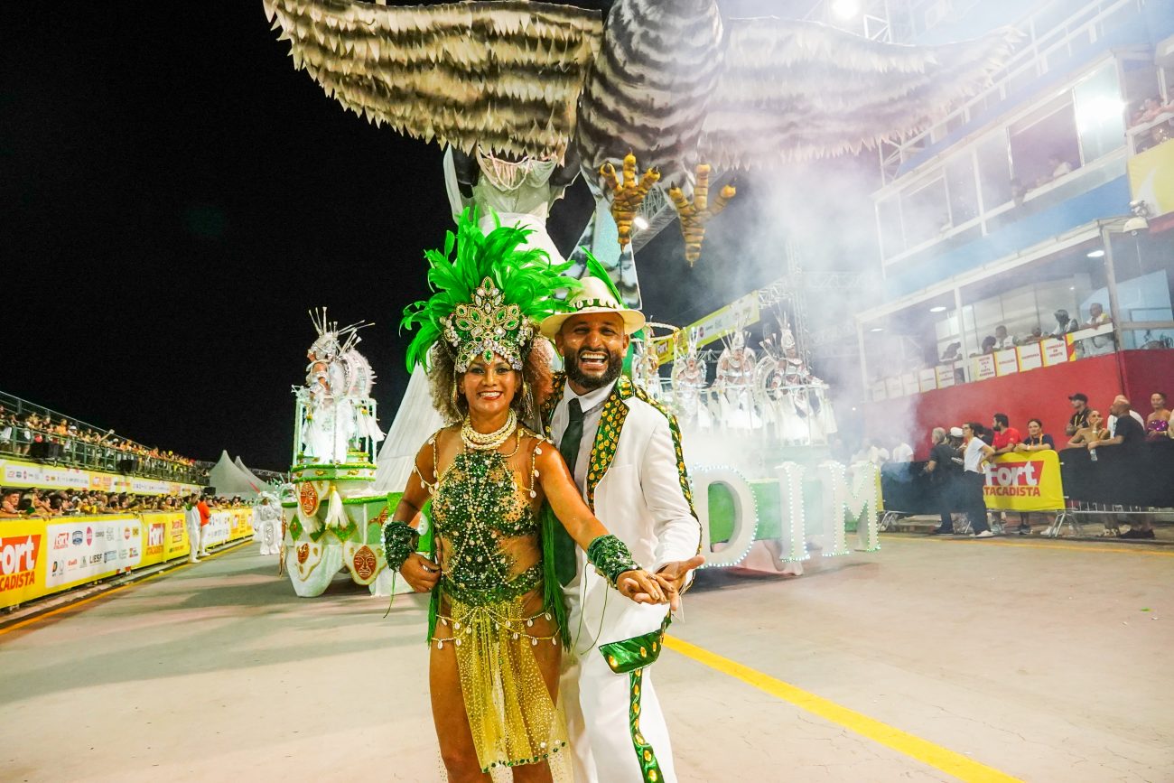 Cidadãos do samba na Jardim das Palmeiras no Carnaval 2025 em Florianópolis - Mafalda Press/ND