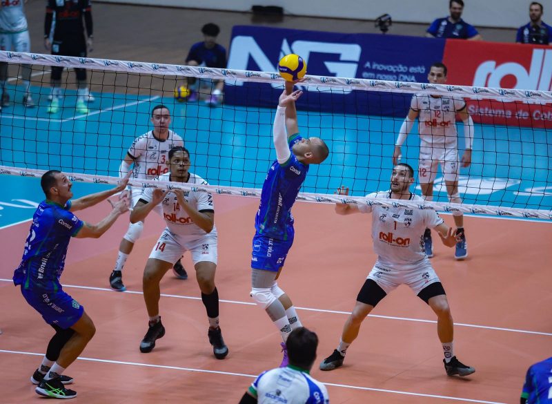 Já classificado, Joinville Vôlei enfrenta o Blumenau pela Superliga