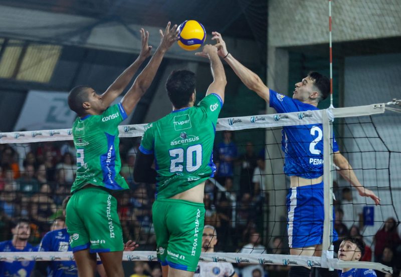 Joinville Vôlei vence o Neurologia Ativa e garante classificação antecipada na Superliga