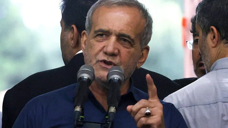 Presidente do Ir&atilde;, Masoud Pezeshkian – Foto: R7/Reprodu&ccedil;&atilde;o/ND