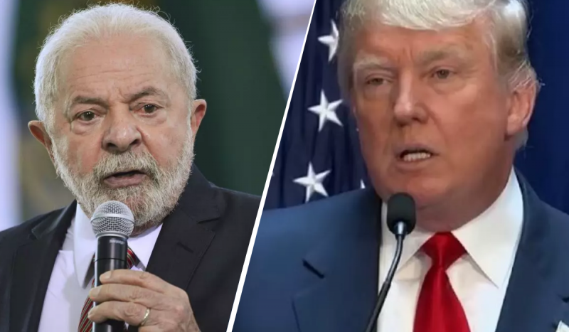 Lula desafia Trump após presidente estadunidense anunciar aumento de tarifas sobre produtos brasileiros, especialmente aço e alumínio - Foto: Agência Brasil/YouTube/Reprodução/ND