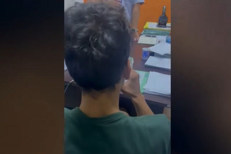 Em vídeo, Maicol confessa autoria no caso Vitória