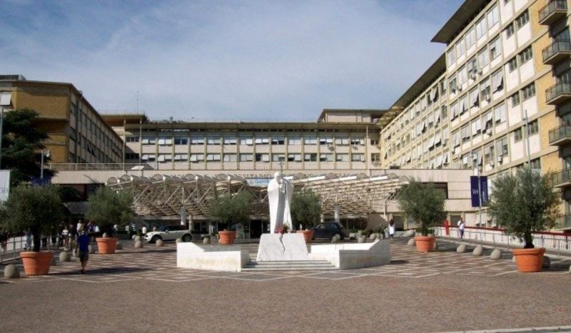 Hospital Gemelli, em Roma, na Itália