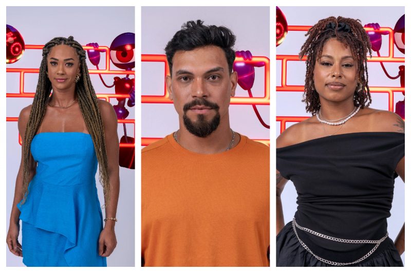 Aline, Vinícius e Thamiris estão no Paredão do BBB 25