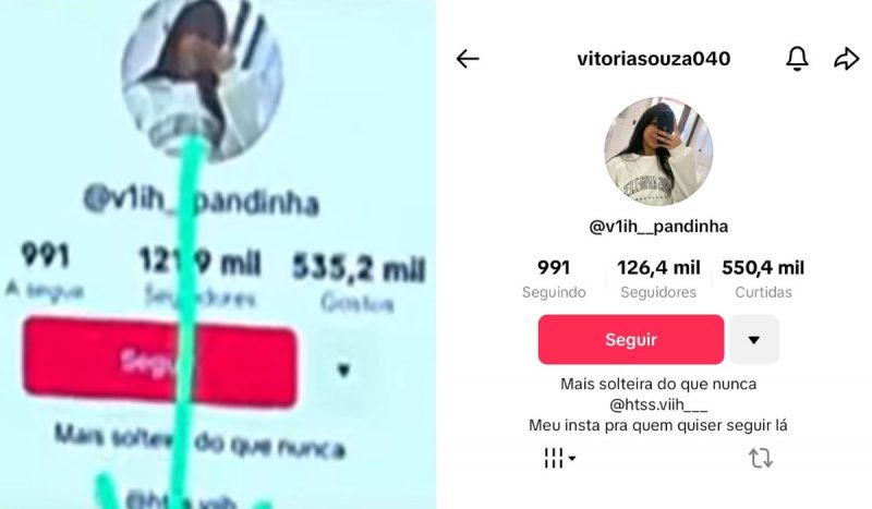 Vitória teve um aumento de novos seguidores