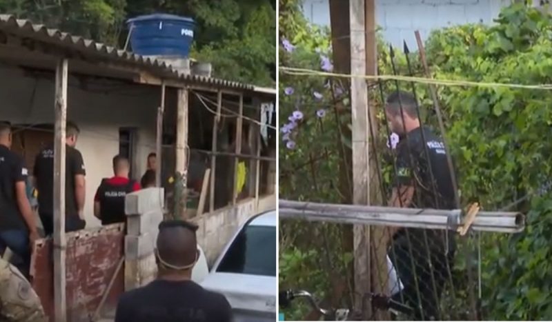 Polícia achou o local onde Vitória ficou em cativeiro