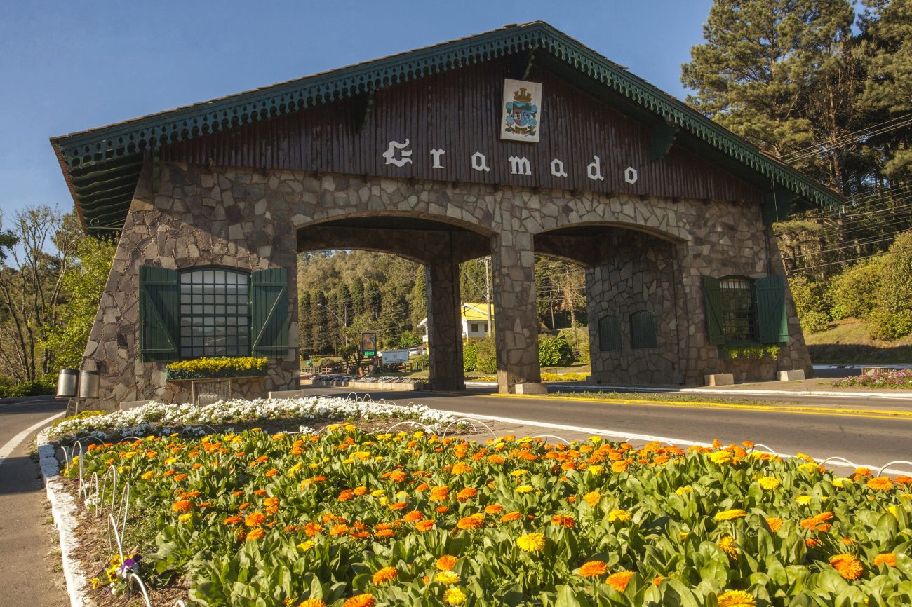Um dos portais de entrada de Gramado - Cleiton Thiele