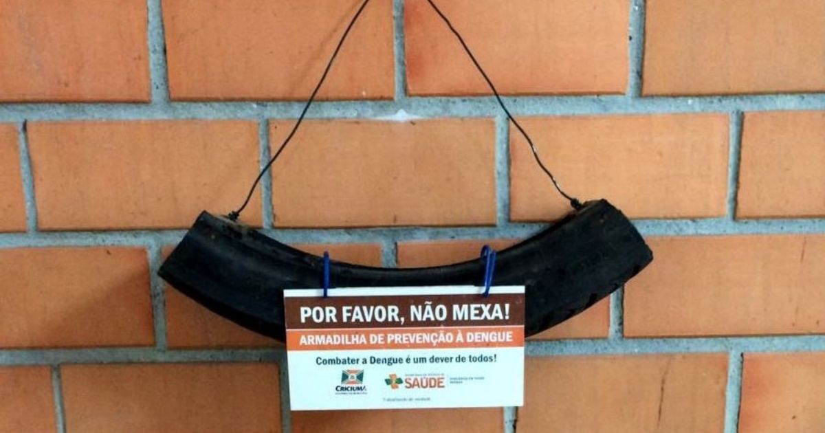 Armadilha contra os mosquitos da dengue – Foto: Divulga&ccedil;&atilde;o/Decom/ND