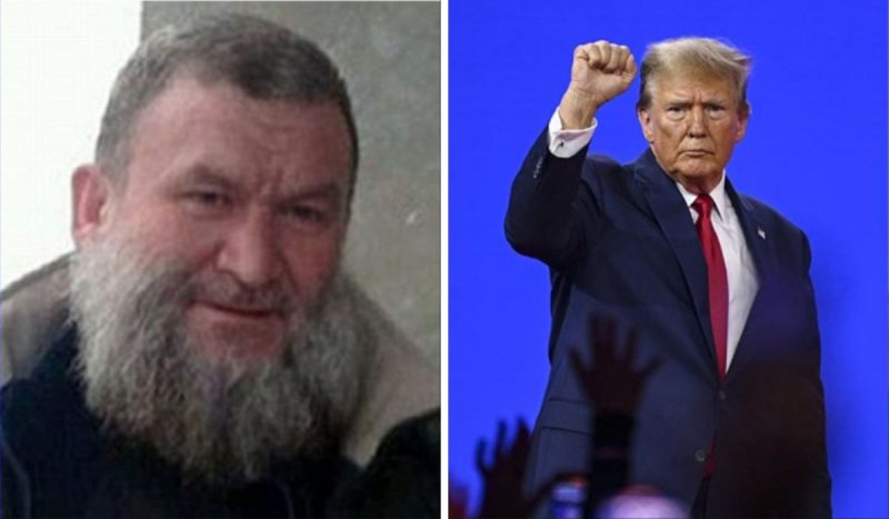 Abu Khadija, líder do Estado Islâmico, e trump e outra imagem