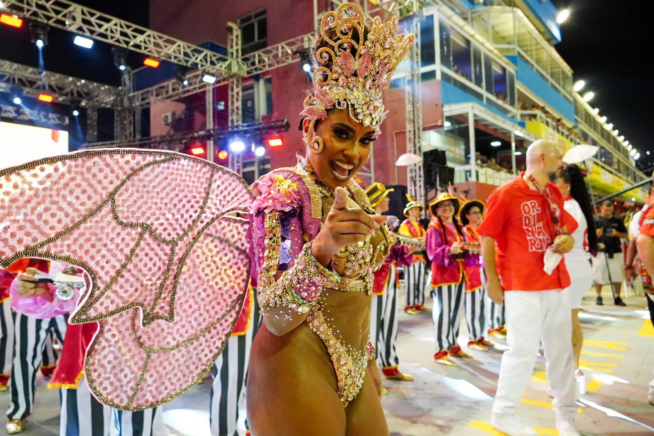 Rainha da Consulado no Carnaval 2025, em Florianópolis - Mafalda Press/ND