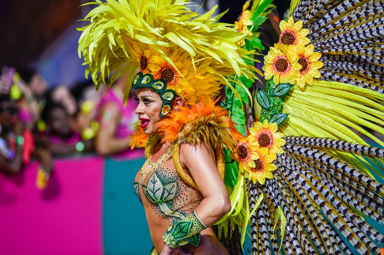 Passista da Consulado no Carnaval 2024 - Mafalda Press/ND