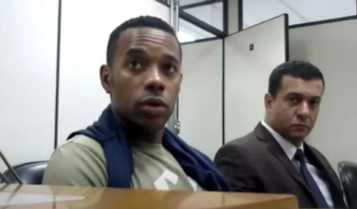 Preso desde março de 2024, Robinho pode deixar regime fechado se a Justiça brasileira aceitar o recurso que contesta a classificação de crime hediondoFoto: Reprodução/ND