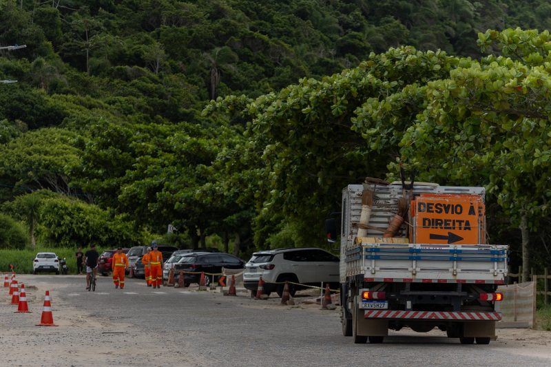 Obra na rua das gaivotas 