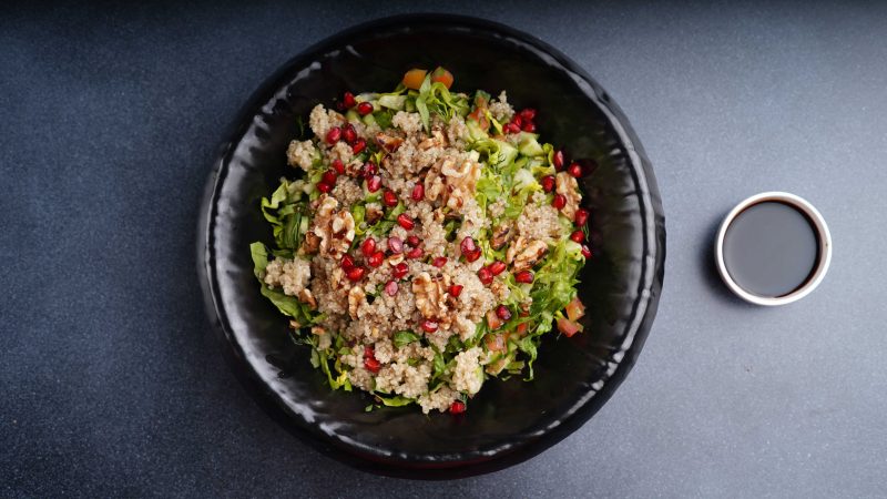 Salada de quinoa