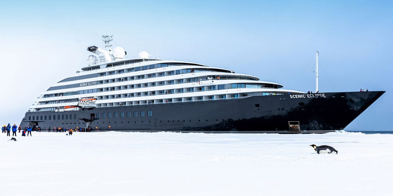 Embarcação foi lançada em 2019 - Divulgação/Scenic Eclipse/ND